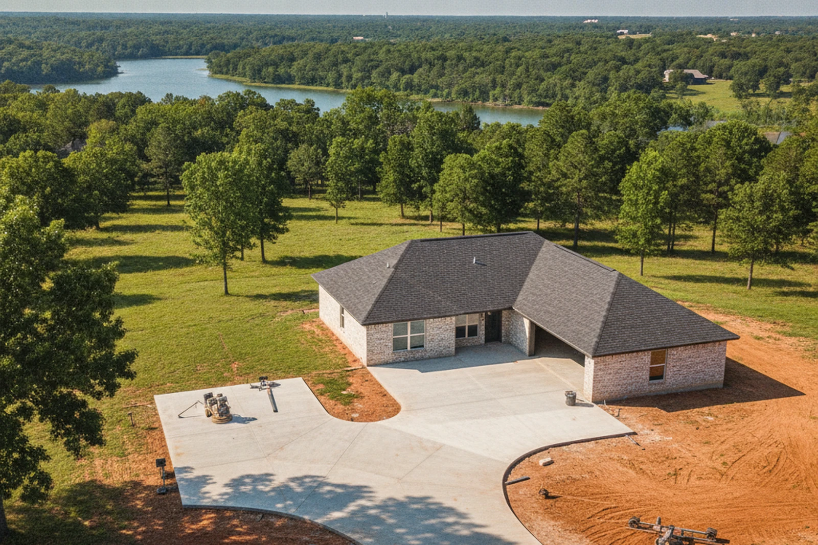 Lone Grove Oklahoma Lake Murray area residential property Carter County south-central Oklahoma rolling terrain